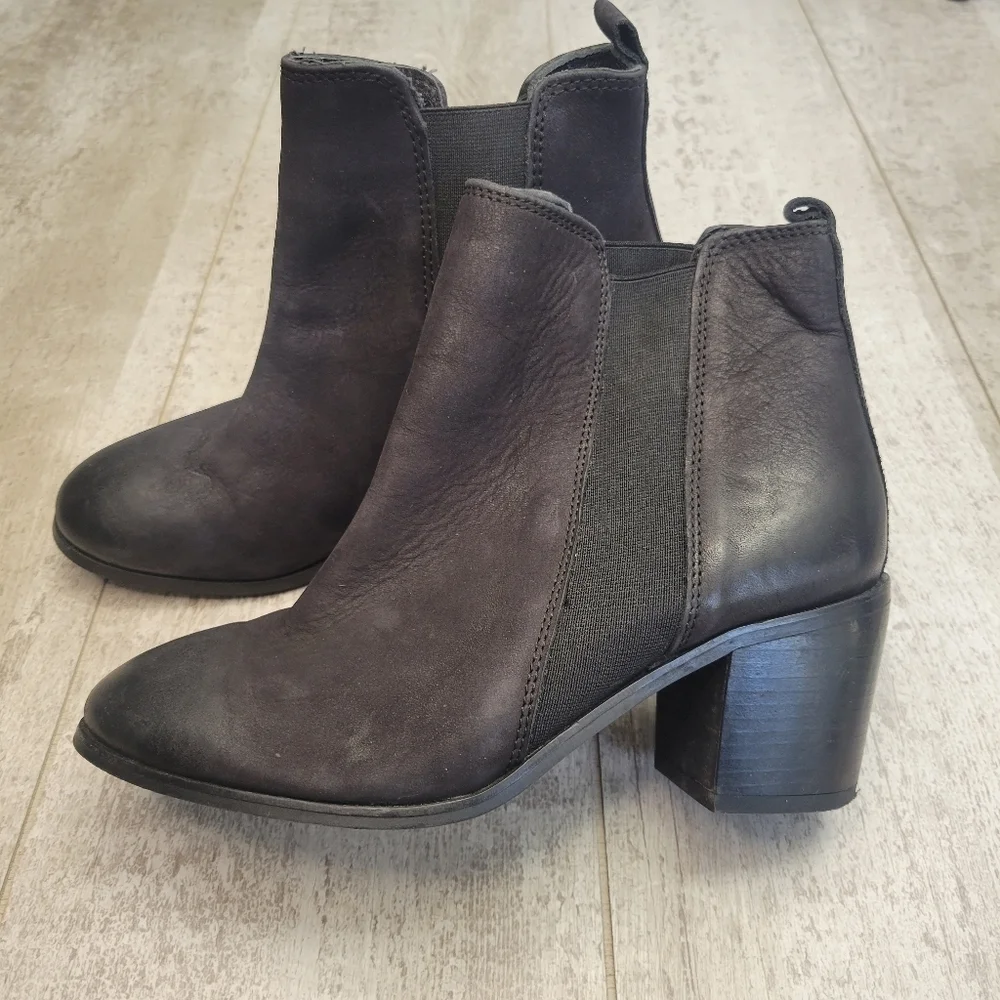 Dune London Walker Chelsea Ankle Boot Bootie Size 5